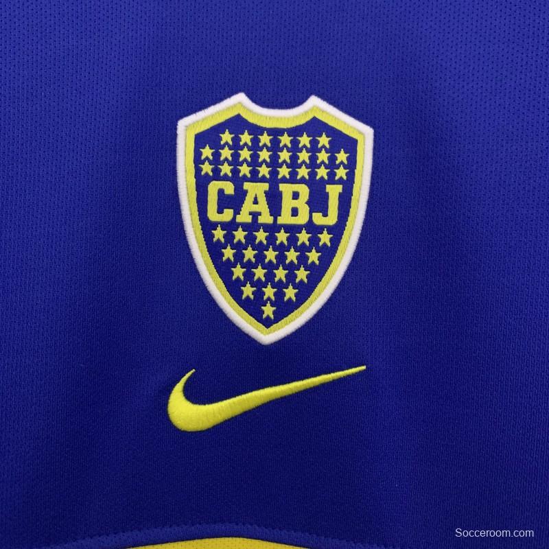 02/03 Retro Boca Juniors Home Jersey