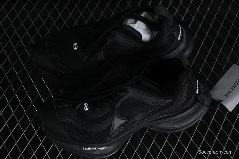 Balenciaga Circuit Lightweight Distressed Print Round Toe Fashion Casual Sneakers - WFLGY1000