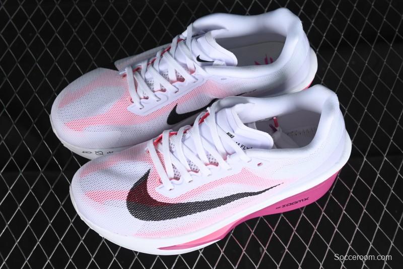 Nike Zoom Fly 6 Lightweight Responsive Running Shoes with Flyknit and React Technology - FN8454-100