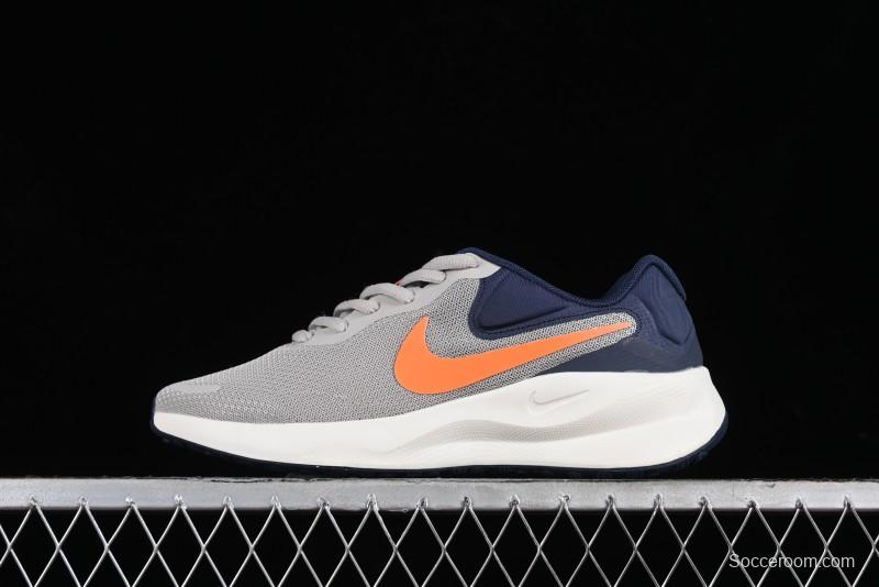 Nike Revolution 7 Wide Low-Top Running Shoes with Breathable Mesh and Durable Cushioning - FB2207-009
