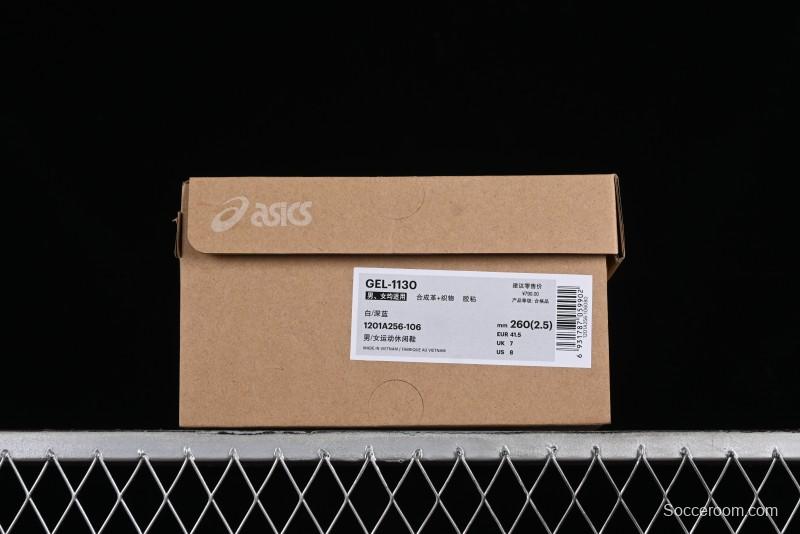 Asics Tiger GEL-1130 Low-Top Retro Running Shoes with GEL Cushioning and Outdoor Style - 1201A256-106