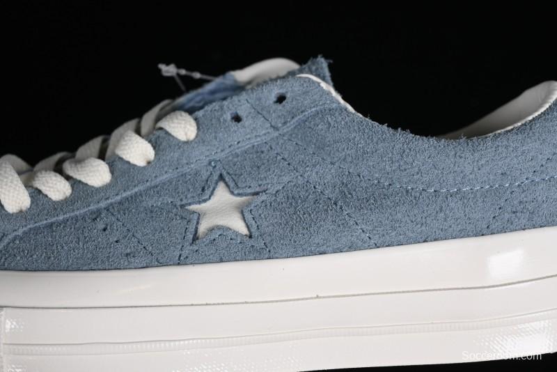 Converse One Star Pro Retro Skate Shoes in Grey Blue - A06889C