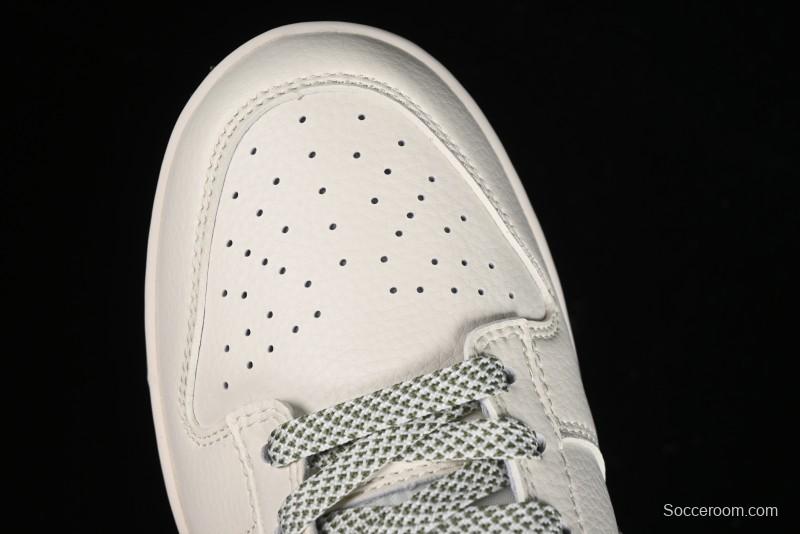 Nike SB Dunk Low Supreme Collaboration - Beige Anniversary High-End Custom Low-Top Casual Sneakers - XX2025-330