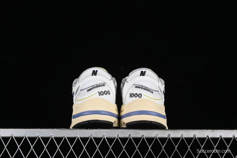 New Balance 1000 Series Retro Dad Style Low-Top Casual Running Shoes - W1000CV