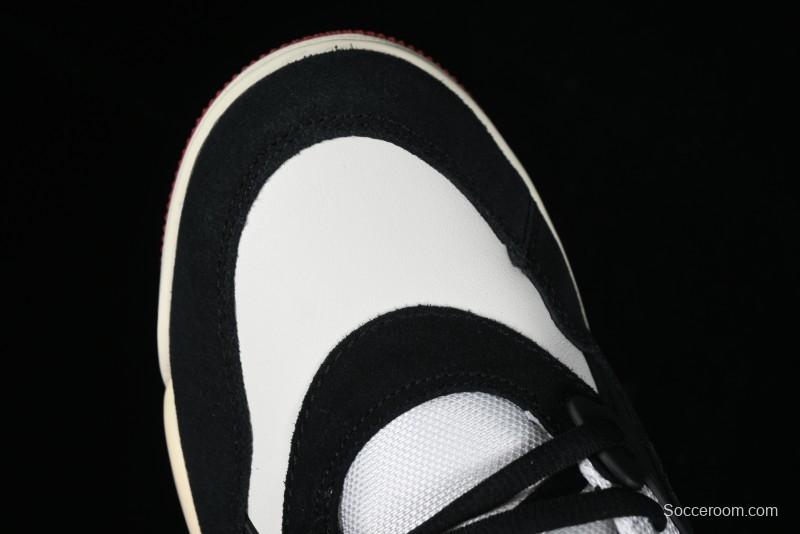 Nike Air Jordan 4 Remastered Sneakers in Black, Light Bone and Dark Grey - FQ7939-100