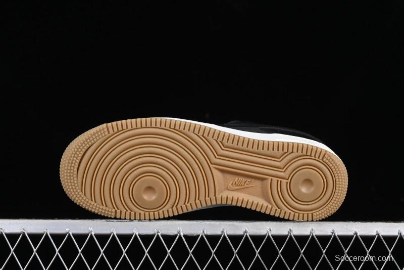 Nike Air Force 1 '07 Low Casual Sneakers with Full-Length Honeycomb Air Cushion - DZ2708-002
