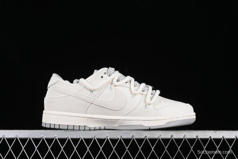Nike SB Dunk Low LV Collaboration Anniversary Edition Custom Low-Top Casual Sneakers - XX2025-332