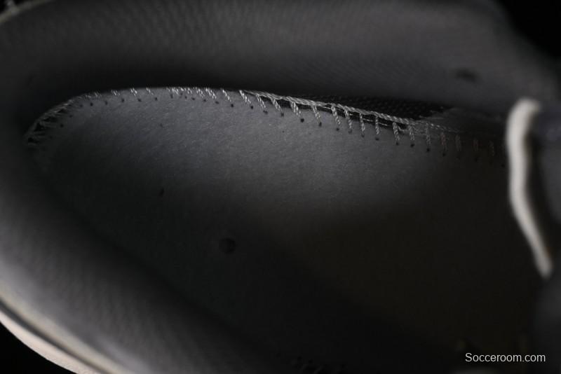 Nike Air Jordan 1 Low AJ1 Stussy Collaboration - Grey Pigskin Custom Low-Top Basketball Shoes - SJ9950-010