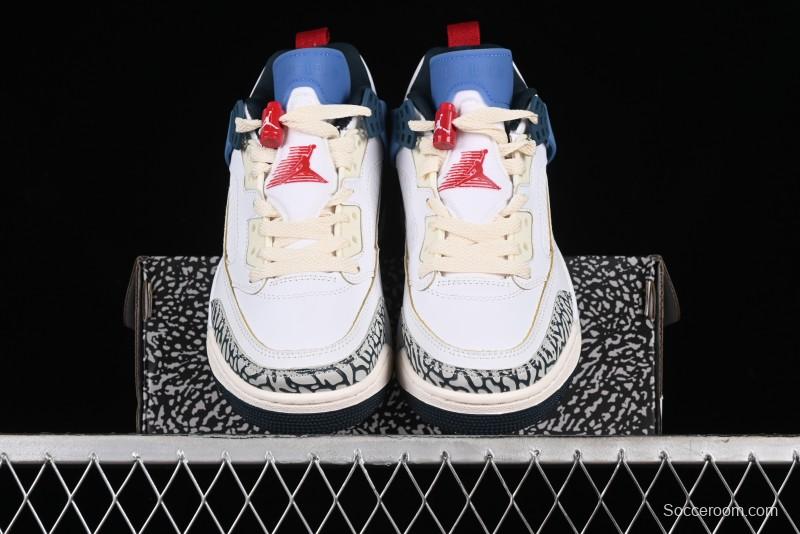 Nike Jordan Spizike Low AJ Hybrid Sneakers with Air Jordan 3, 4, 5, 6 Design Elements - HM3712-164