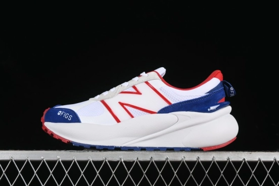 New Balance 3447 Series Retro Running Shoes with Textile and Leather Upper - U3447LA