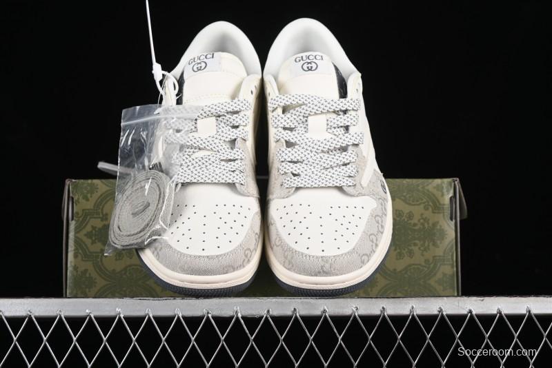 Nike Travis Scott x Fragment Design x Air Jordan 1 Low OG SP AJ1 Casual Sneakers - XZ1658-002