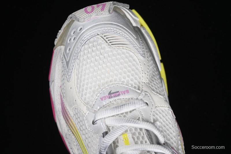 Balenciaga Runner Kith Four Color Retro Casual Sneakers - W3RMU9517