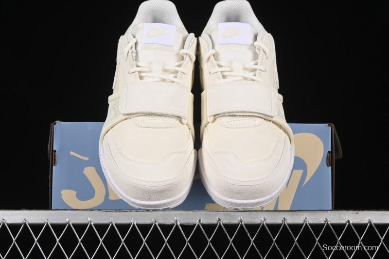 Nike Travis Scott x Shark-A-Don "Sail" Low-Top Lifestyle Casual Shoes - HQ3061-100