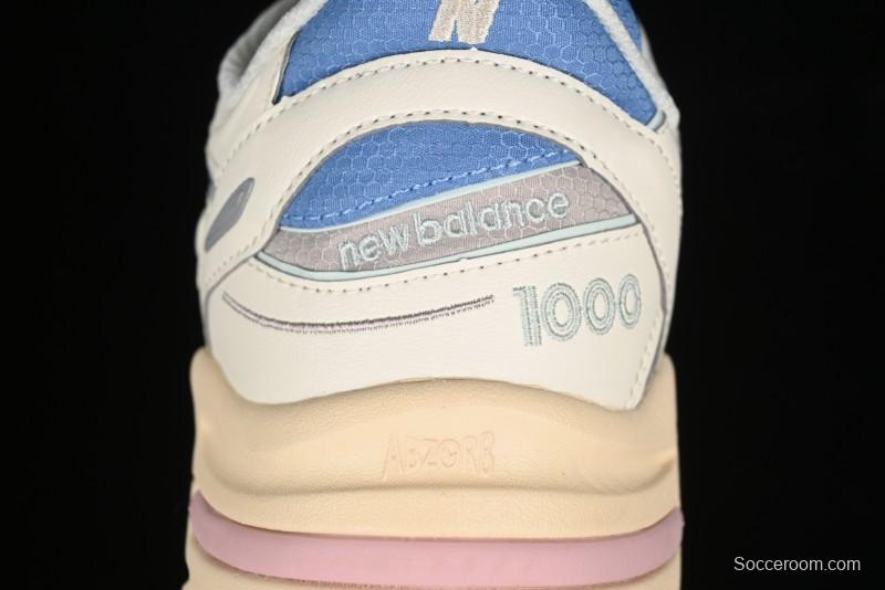 New Balance 1000 Series Retro Dad Style Low-Top Casual Running Shoes - M1000WA