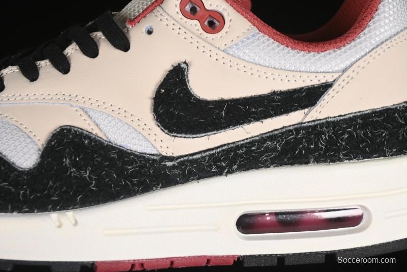 Nike Air Max 1 Retro Running Shoes with Half-Sole Air Cushion - FD5743-200
