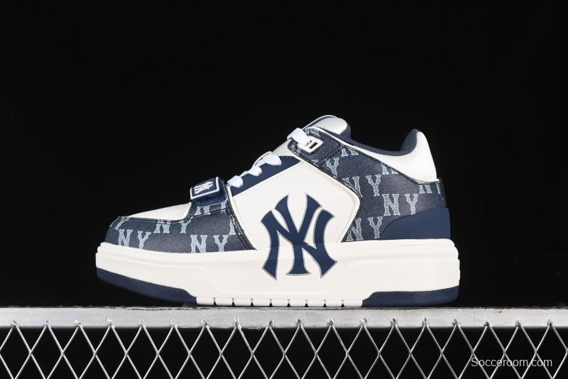 MLB Chunky Liner New York Yankees Lightweight Platform Sneakers with 6cm Height Increase - 3ASXCDN3N50NYD