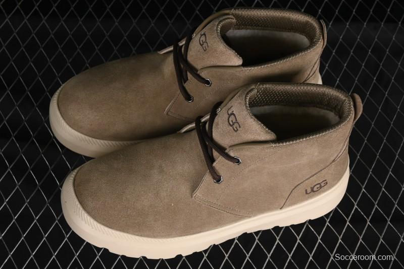 UGG Burleigh Chukka Comfort Flat Lace-Up Round Toe Casual Boots - 1151773