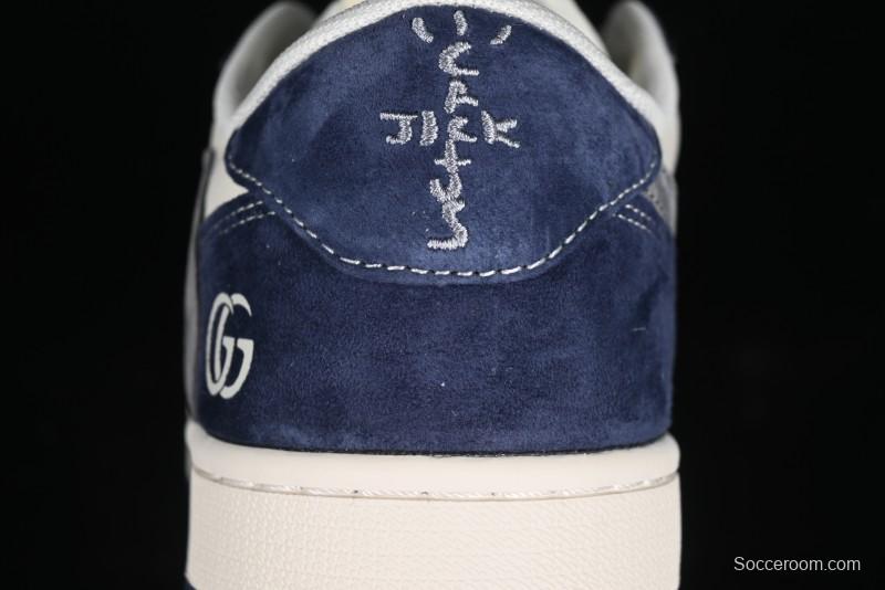 Nike Travis Scott x Fragment Design x Air Jordan 1 Low OG SP AJ1 Gucci Collaboration - XY2688-109