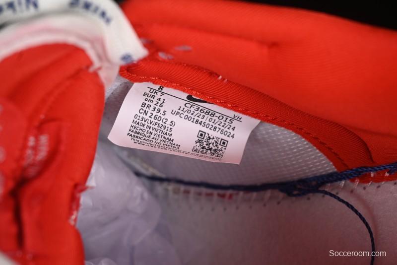 Nike SB Dunk Low Givenchy Collaboration - Gray Blue Red Double Swoosh Anniversary High-End Custom Low-Top Casual Sneakers - CF3688-033