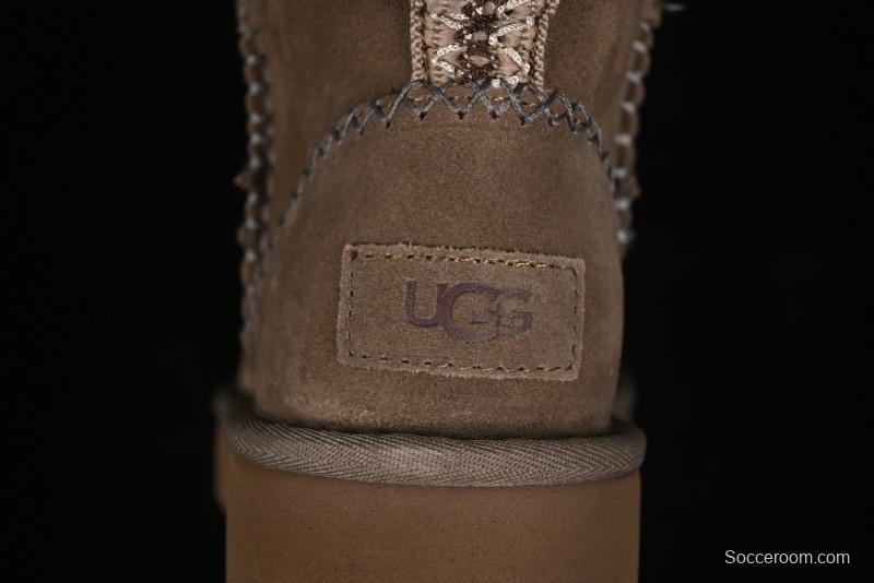 UGG Classic Mini Alpine Shearling Lined Snow Boots - 1158251