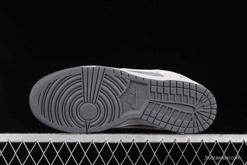 Nike SB Dunk Low Stussy Anniversary Edition Premium Custom Low-Top Casual Sneakers - XX2025-578