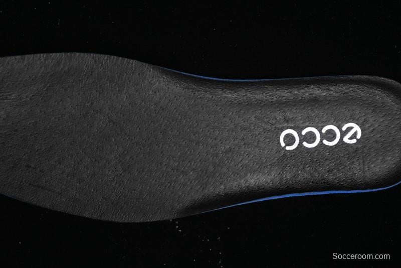 Ecco Block Brogue Business Derby Round Toe Genuine Leather Dress Shoes - 63667201001