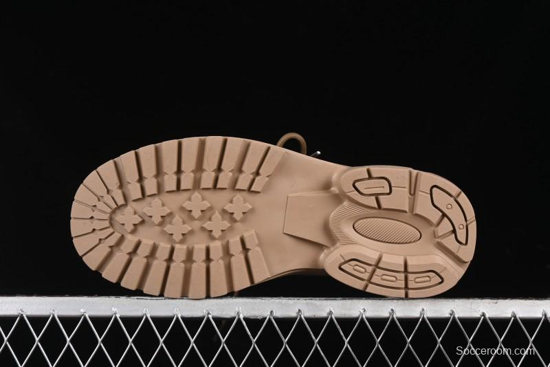 Timberland Outdoor Mid-Top Casual Chukka Boots with Premium Suede Leather and Anti-Odor Insole - TB10088KHAKI