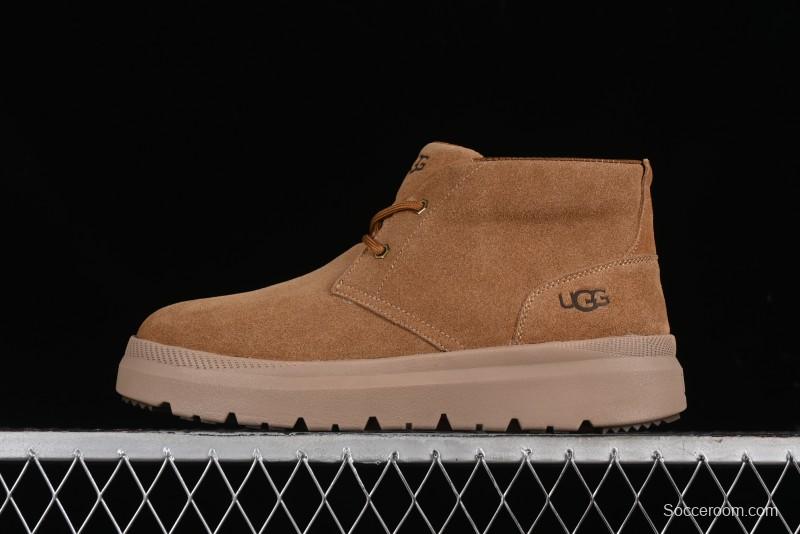 UGG Burleigh Chukka Comfortable Flat Lace-Up Round Toe Fashion Casual Boots - 1151773