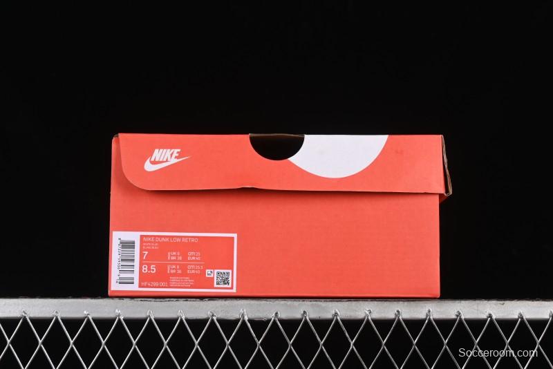 Nike Dunk Low SB Casual Sneakers in Photon Dust and White with Obsidian Accents - HF4299-001