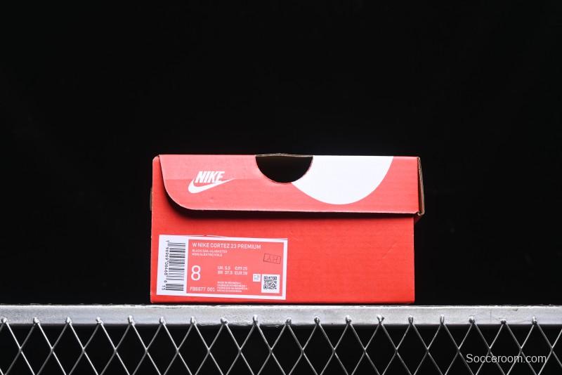 Nike Classic Cortez Leather Retro Running Shoes - FB6877-001