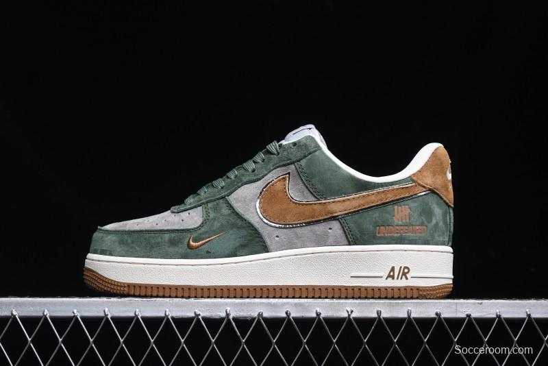 Nike Air Force 1 '07 Low UN Collaboration - Moss Green Low-Top Casual Sneakers - KK1988-022