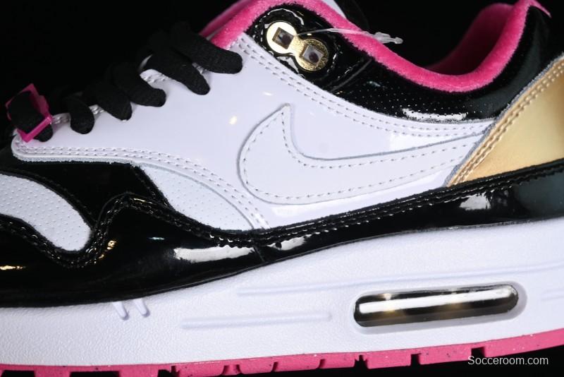 Nike Air Max 1 Premium Retro Running Shoes with Half-Sole Air Cushion - HJ3966-100