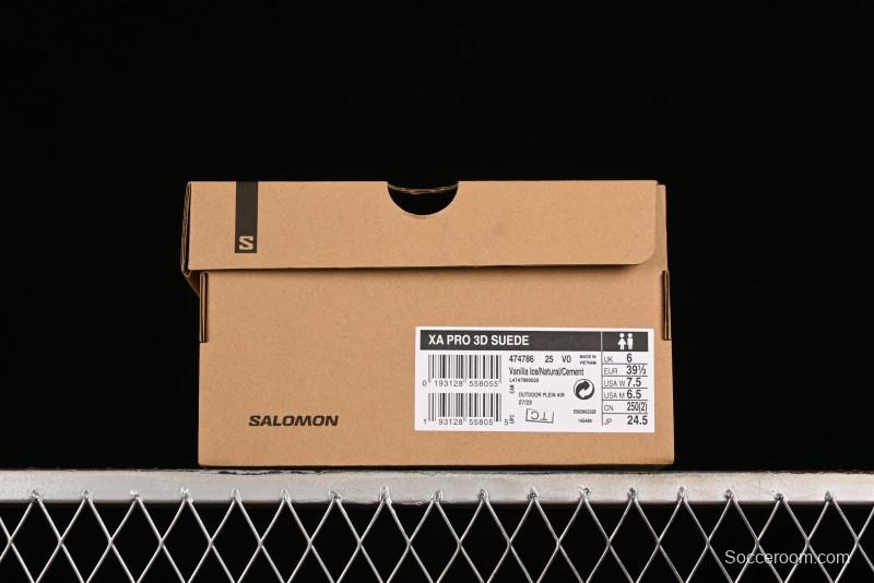 Salomon XA PRO 3D Suede Outdoor Trail Running Shoes with SENSIFIT and 3D ADVANCED CHASSIS - 474786-25