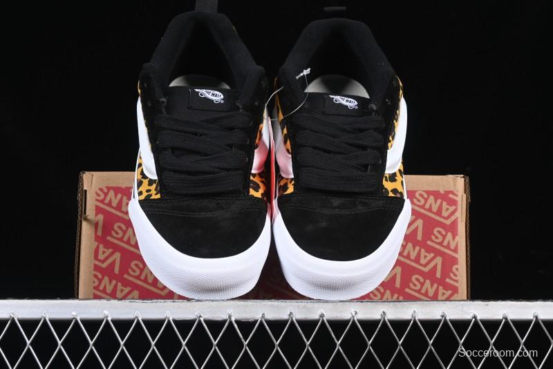 Vans Knu Skool Low Top Casual Sneakers in Leopard Print - VN000CR5CJK