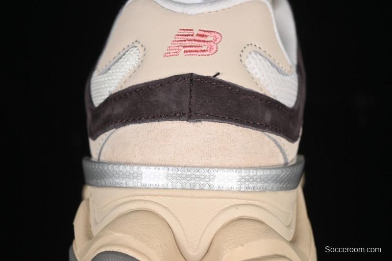 New Balance NB9060 Series Retro Casual Running Shoes with ABZORB Cushioning - U9060FLP
