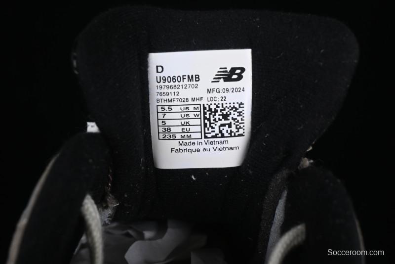 New Balance NB9060 Series Retro Casual Running Shoes with ABZORB Cushioning - U9060FMB