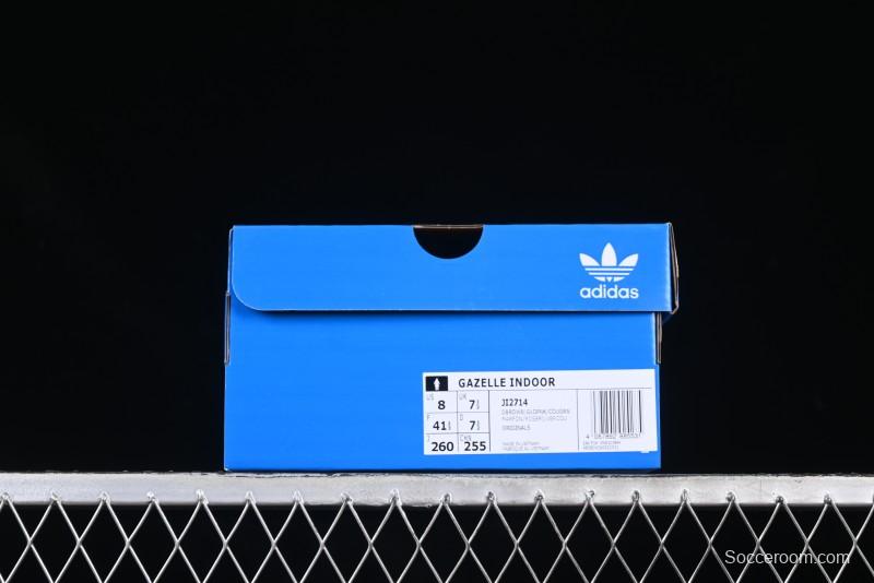 Adidas Originals Gazelle Indoor JI2714 Retro Casual Slip-Resistant Low-Top Sneakers