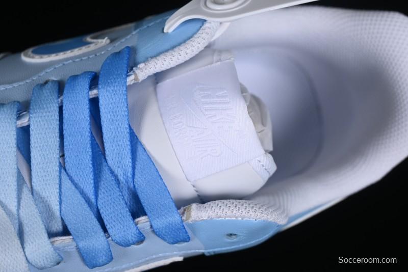 Nike Air Force 1 '07 Low Triple Color Gradient Minimalist Hand-Drawn Casual Sneakers - CW2288-951