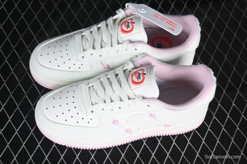 Nike Air Force 1 '07 Low Valentine's Day Limited Edition Casual Sneakers - HV5992-111