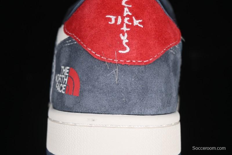 Nike Travis Scott x Fragment Design x Air Jordan 1 Low OG SP AJ1 CDG White Grey Low Top Casual Sneakers - DM9288-005