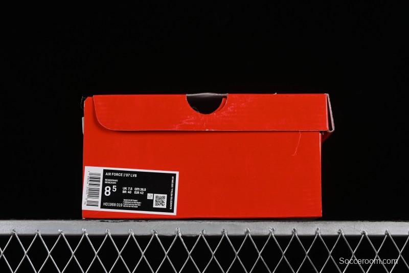 Supreme x Nike Air Force 1 '07 Low Skateboarding Shoes - Coffee Brown - HD1968-019