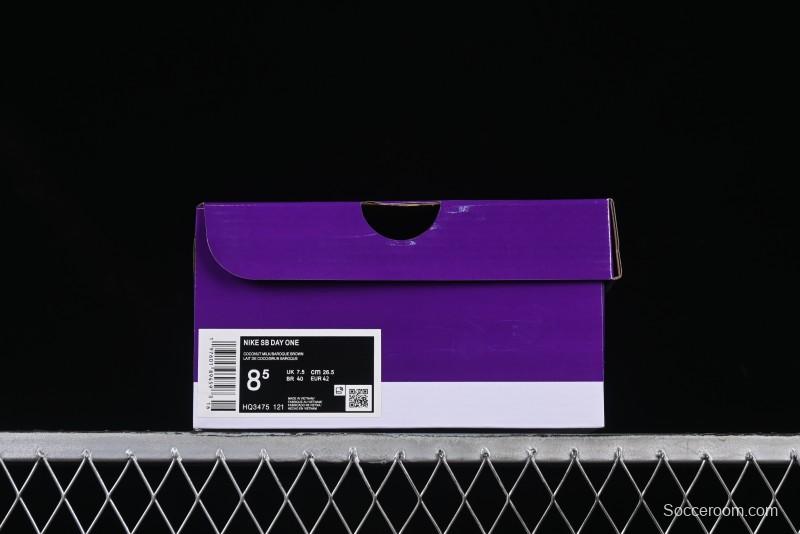 Nike SB Day One Low Top Casual Skate Shoes with Air Zoom Cushioning - HQ3475-121