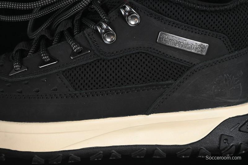 Timberland Solar Wave Low Hiking Sneakers - Black/Off-White