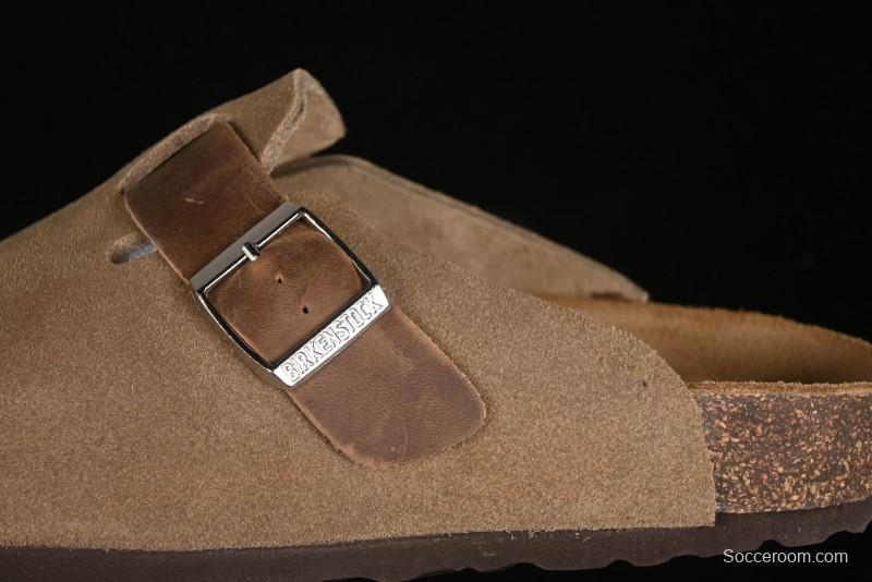 Birkenstock Arizona Soft Footbed Sandals with Suede Leather and Lambswool Lining - G.D4