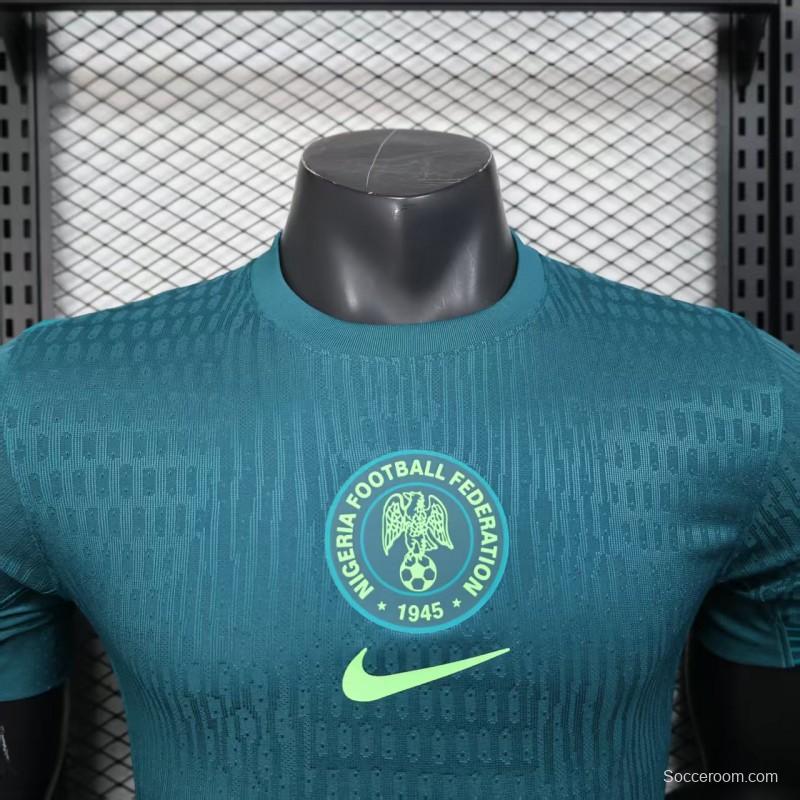 Player Version 2025 Nigeria Green Jersey