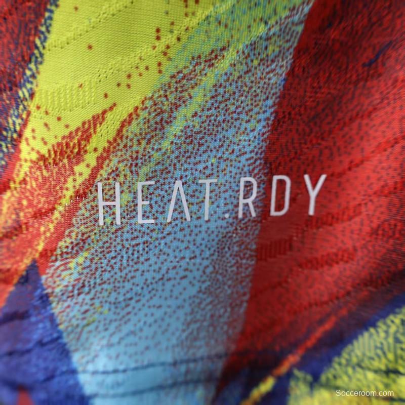 Player Version 25/26 Arsenal Multicolor Abstract Art Pattern Jersey