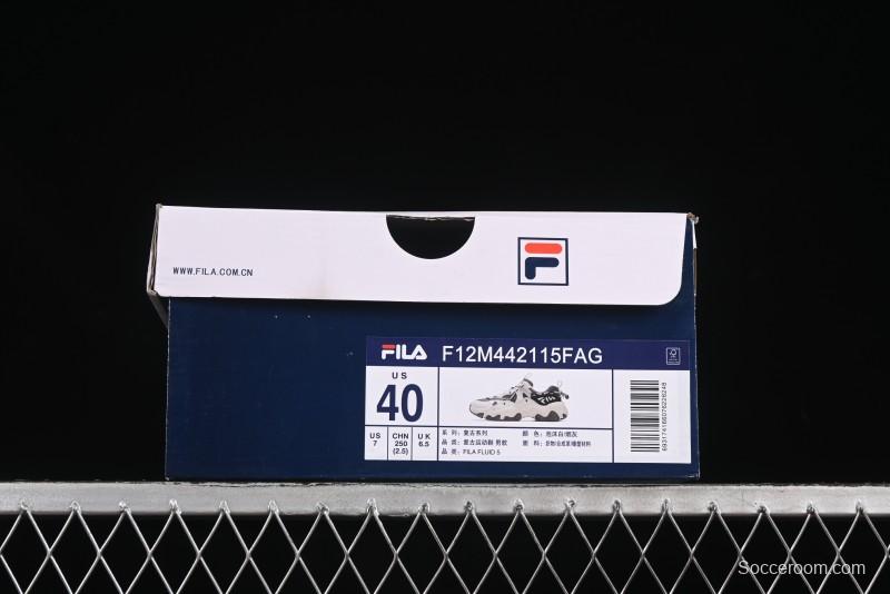 Fila Heritage Fluid Cat Paw 5.0 Retro Dad Shoes with Lace-Up Design - F12M442115FAG