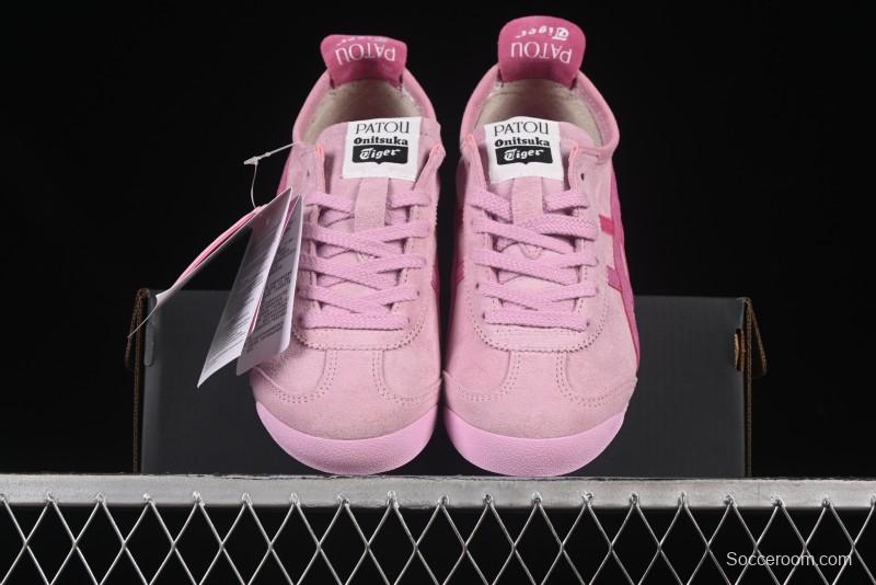 Onitsuka Tiger Mexico 66 Low-Top Leather Sneakers for Casual Running - 1183C380-700