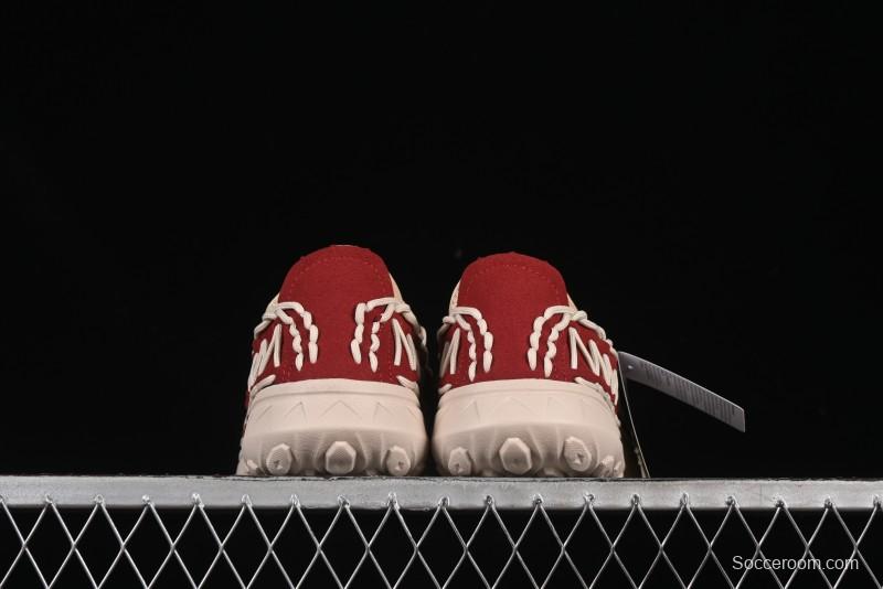 Keen Uneek Flat-M Woven Elastic Strap Outdoor Water Sports Sandals - 1014097 RED