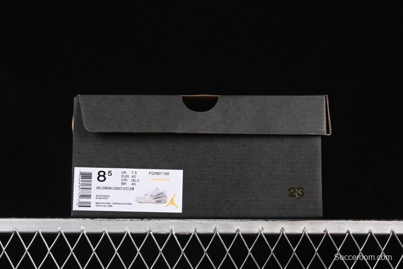 Nike Air Jordan Legacy 312 Low Retro Sneakers with Triple Strap Design - FQ7827-103